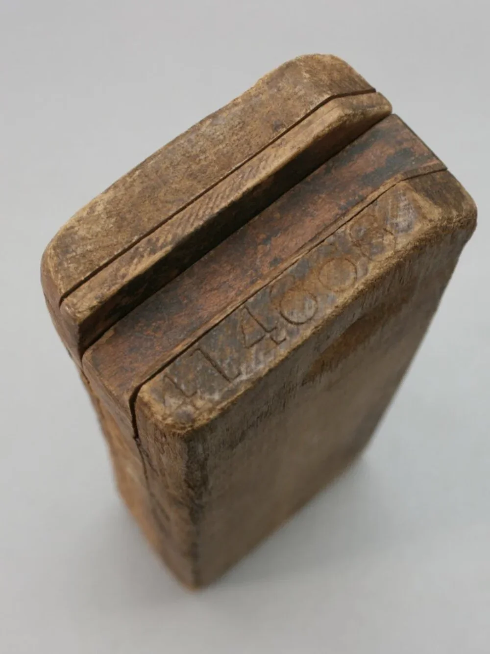 Primitive Vintage Antique Wooden 10 Cigar Mold Press Tobacco Unbranded No 414666 - Picture 10 of 12